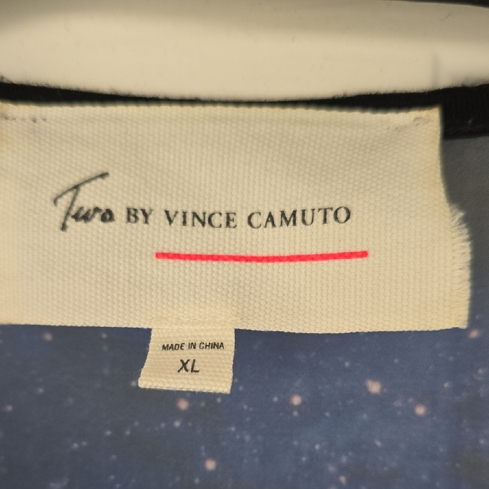 Galaxy 🌌 Blouse By Vince Camuto - Picture 3 of 11